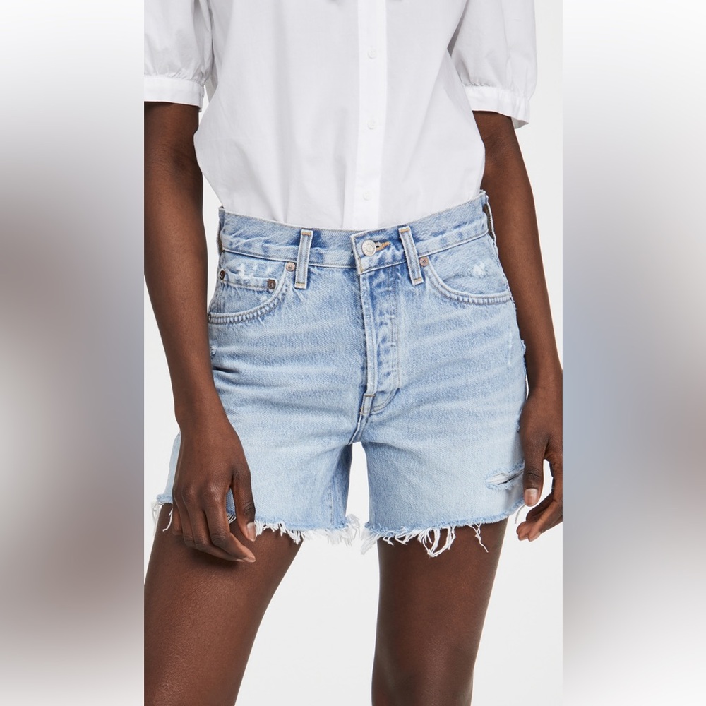 Agolde Parker Long Shorts Riley